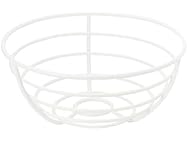 Spectrum Euro White Wire Fruit Basket