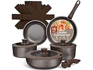 Bakken-Swiss Kitchen Cookware 15-pc Set