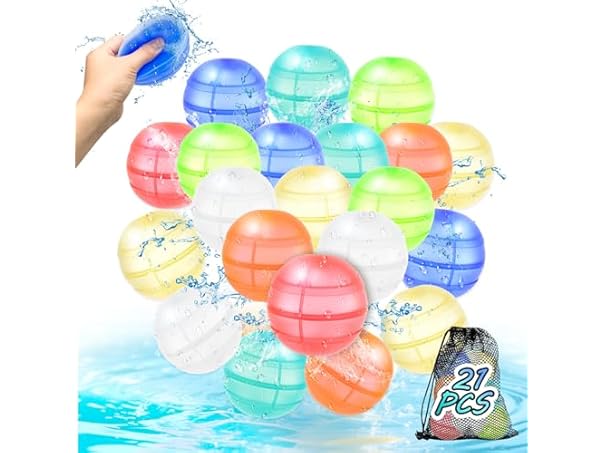 Reusable Water Balloons 48-Pack