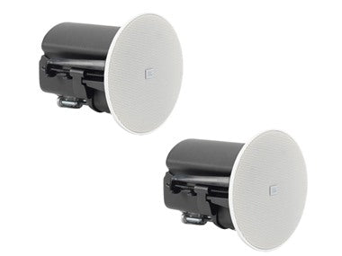 (NEW) (PAIR) JBL Professional JBL-Control 442C/T 2.5" Compact, 15 Watt, Satellite in-Ceiling Speakers