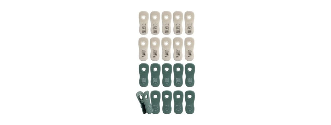 20 Pack Bag Clips with Magnet