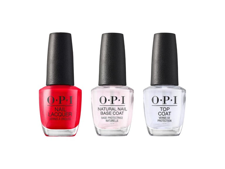 OPI Nail Lacquer Trio Set, Cajun Shrimp