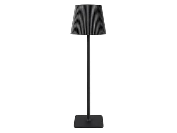 Mikasa Fluted Rechargeable LED Table Lam