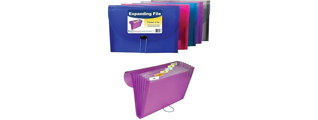 W 7 Pocket Expanding File