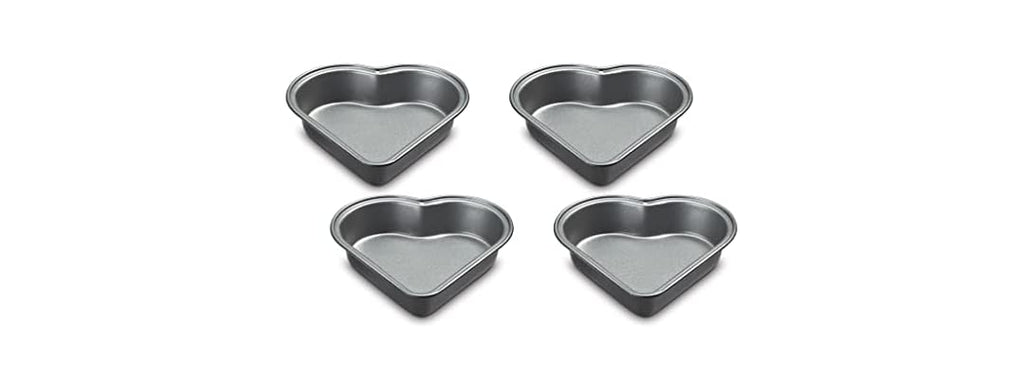 Cuisinart 4pc Mini Heart Pan Set