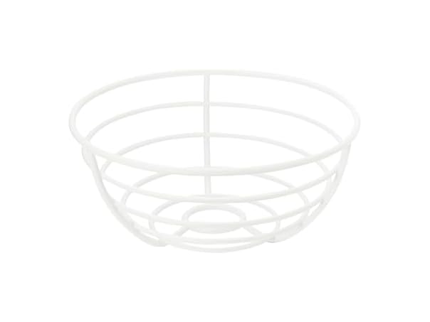 Spectrum Euro White Wire Fruit Basket