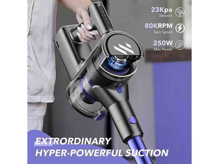 Tvwio Cordless Vacuum Cleaner - Purple