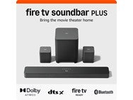 Amazon Fire TV 5.1 Soundbar Plus, Subwoofer & Surround Speakers
