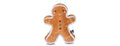 Bow Wow Pet Holiday Gingerbread Gusset Squeaky Toy