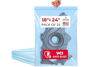 VCI Reclosable Poly Bags 18" x 24", Pack of 25