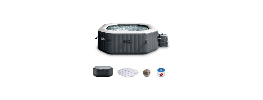 INTEX 28433EP PureSpa Bubble Deluxe Spa Set