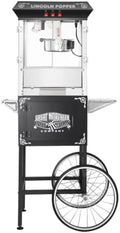 6035 Great Northern Black Antique Style 8oz Popcorn Popper Machine 