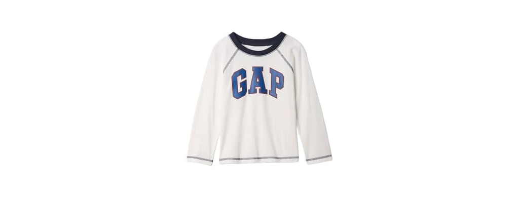 GAP Boys Baby-Boys Long Sleeve Logo Raglan Tee