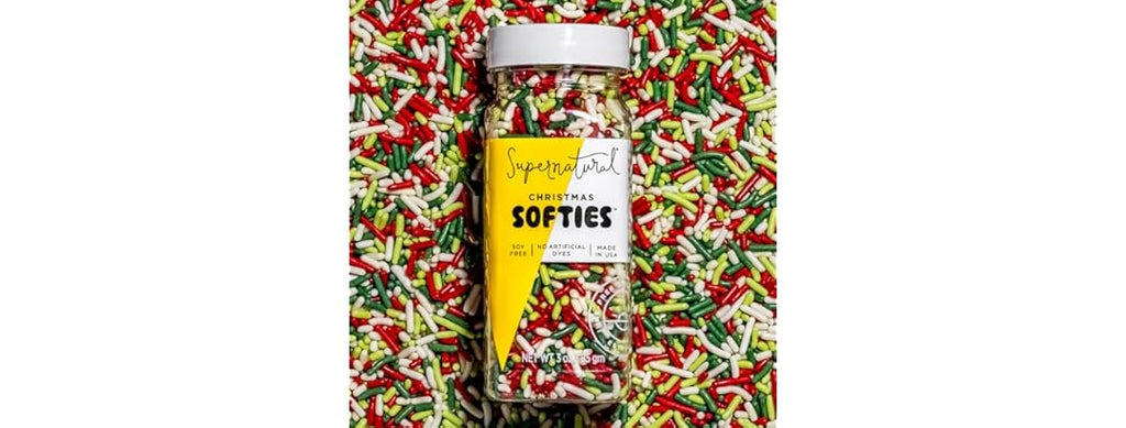 Christmas Softies Natural Sprinkles by Supernatu