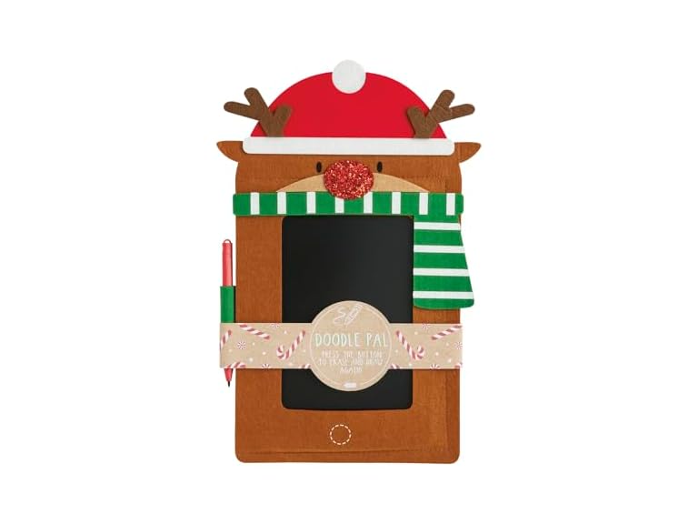 Mud Pie Kids Christmas Reindeer Doodle Pad