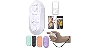 ZOZVO Wireless Remote Controller White