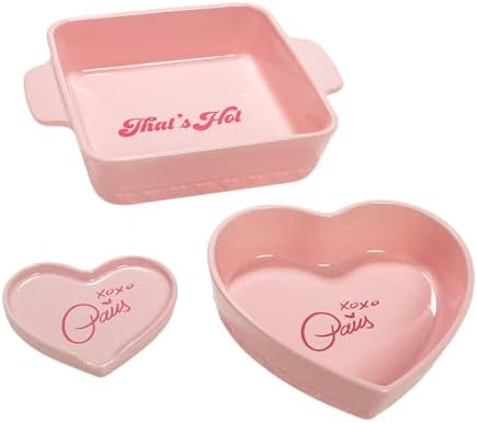 Paris Hilton 3-Piece Ceramic Baker Set