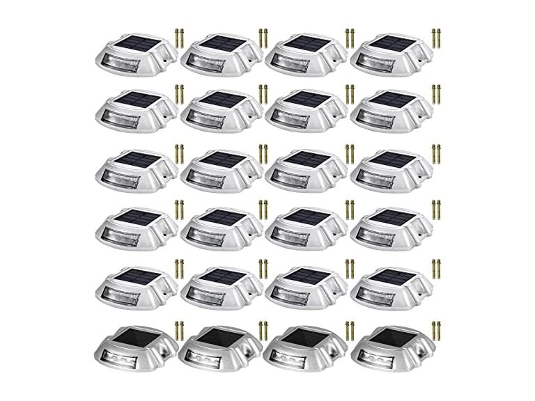Driveway Lights 24-Pack Solar Driveway Lights