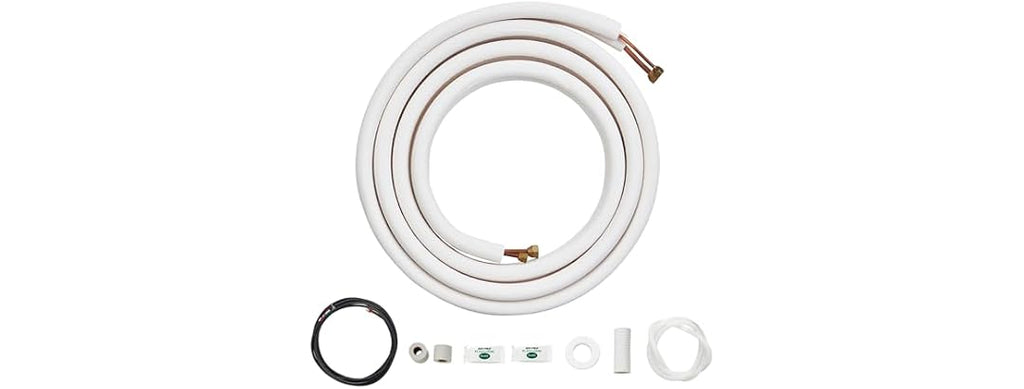 16FT Mini Split Line Set, 3/8" & 5/8" O.D Copper
