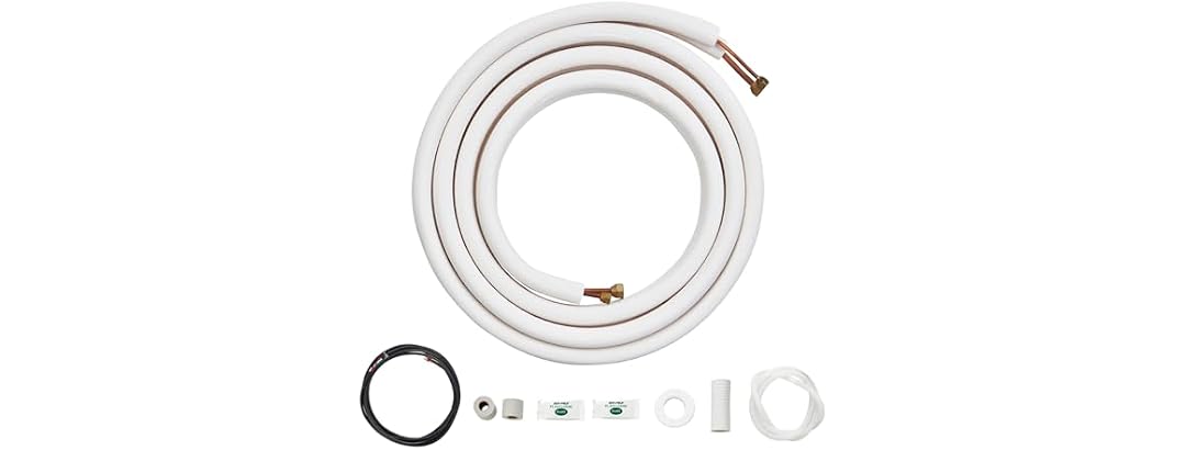16FT Mini Split Line Set, 3/8" & 5/8" O.D Copper
