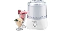 Cuisinart ICE-20P1FR 1.5 quart Ice Cream Maker Whit