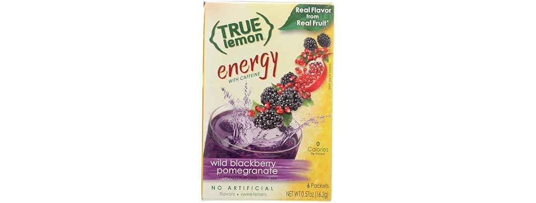 6CT True Lemon (Energy Drinks) Wild Blackberry