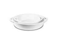 Le Regalo 2 Piece Stoneware Oval Baker