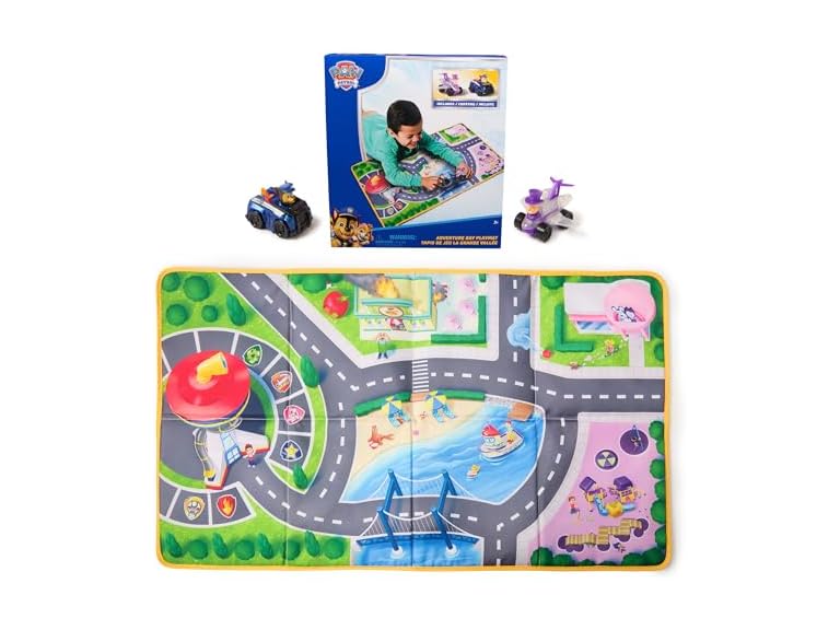 PAW Patrol Pup Squad Adventure Bay Playmat