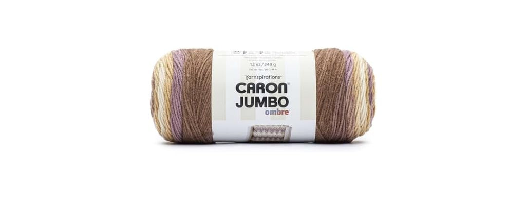 Caron Jumbo Print Ombre Yarn-Seashell
