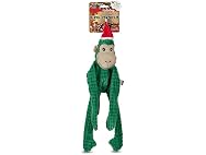 Bow Wow Pet Christmas Crinkle Monkey
