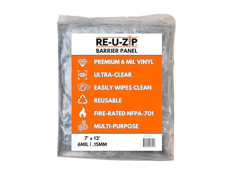 RE-U-ZIP Cut-to-Size XL Dust Barrier P