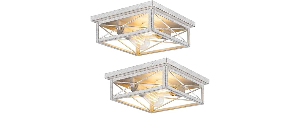 Hallway Light Fixtures for Ceiling, 2-Light