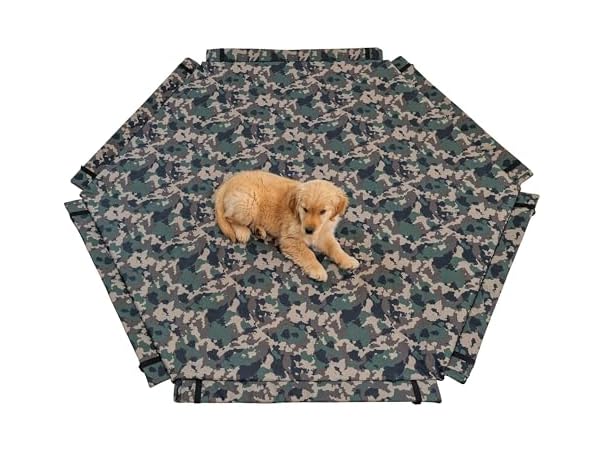 MyPet SecureMat Hexagon Pet Mat, Camo