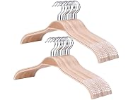 CROS Slim Wooden Hangers 30-Pack
