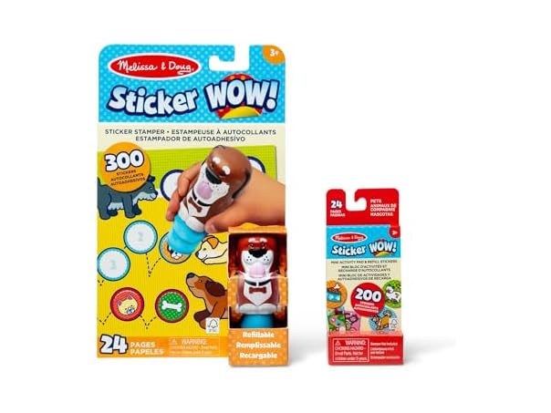 Melissa & Doug Sticker Wow! Dog Bundle