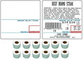 CAS CAS LST-8020 Direct Thermal Labels - 12