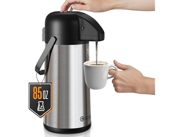 Airpot Coffee Carafe with Pump