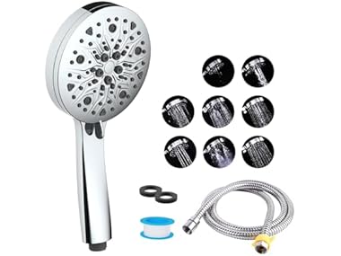 High Pressure Shower Head 8 Settings