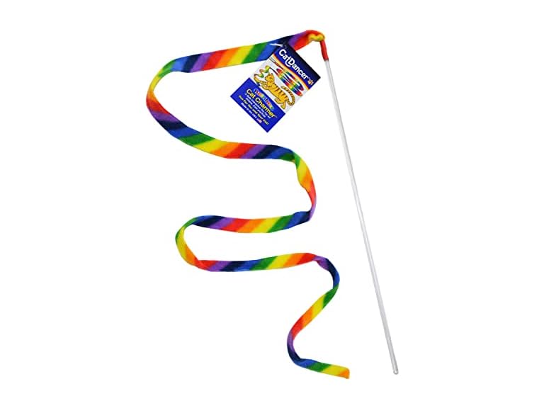 Cat Dancer Products Rainbow Cat Wand Charmer