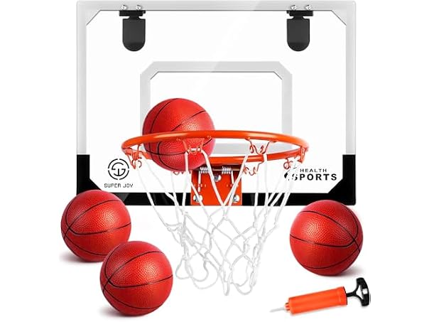 Over The Door Mini Basketball Hoop Set