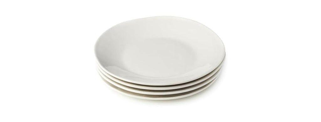 Linen Cream 11 Inch Stoneware Dinner Plates