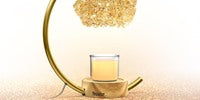 Gold Candle Warmer Lamp