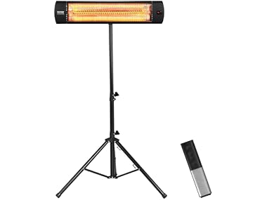 Infrared Heater, 1500W Remote Control Electric