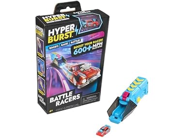 Hyper Burst Battle Racers Red Storm Car & Launcher