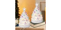 Brightever 2Pk Christmas Tree Night Lights