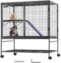 VEVOR 39" Rolling Metal Ferret Cage