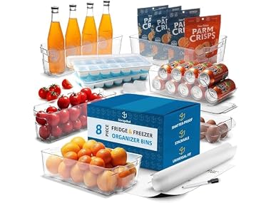 Hearth & Harbor Fridge Organizer Bins (14)