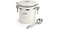 MEGAWISE 304 Stainless Steel Coffee Canister