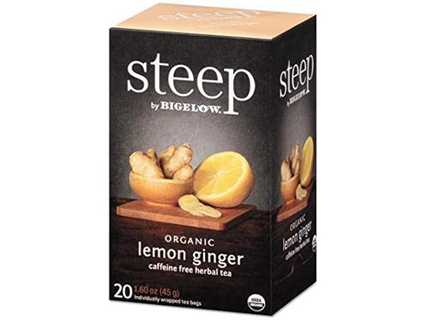 Bigelow Tea Steep Lemon Ginger Organic, 1.55oz