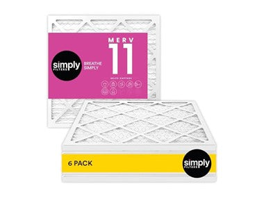 Simply Air Filter, MERV 11, MPR 1000, 6 Pack